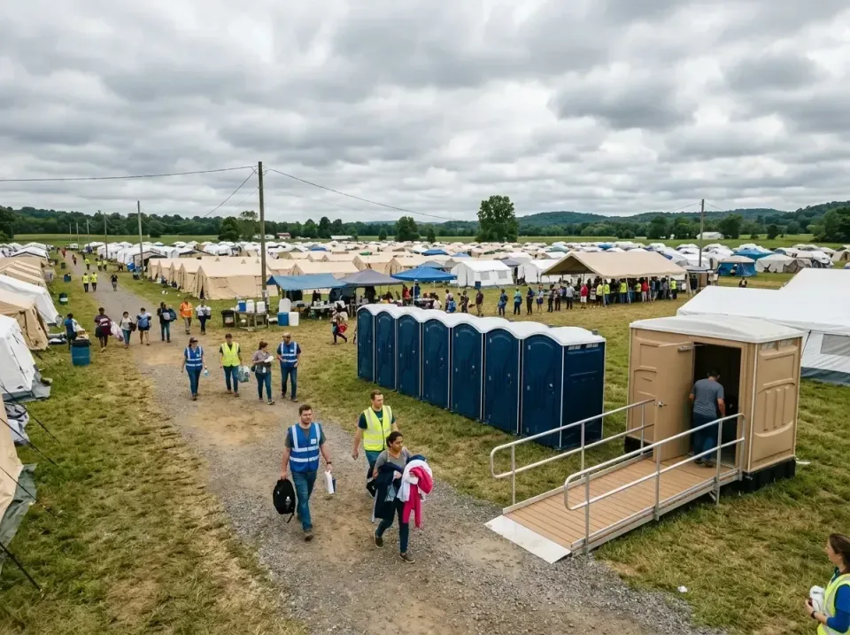 disaster-relief-camp-restrooms-010 — frequently asked questions, Dumpster & Portable Bathrooms Rental in Sewanee, TN